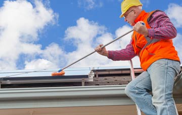 Mountsolie soft wash roof cleaning